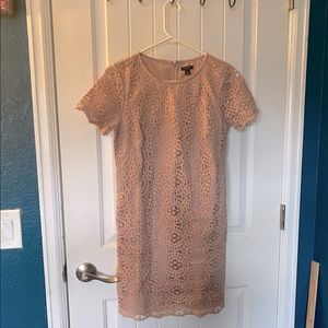 Ann Taylor Nude Pink Dress